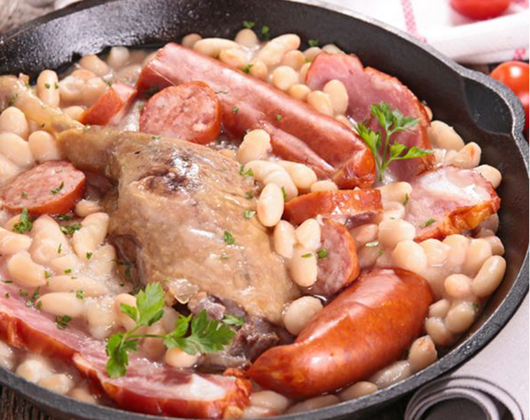 Cassoulet toulouse stew bean